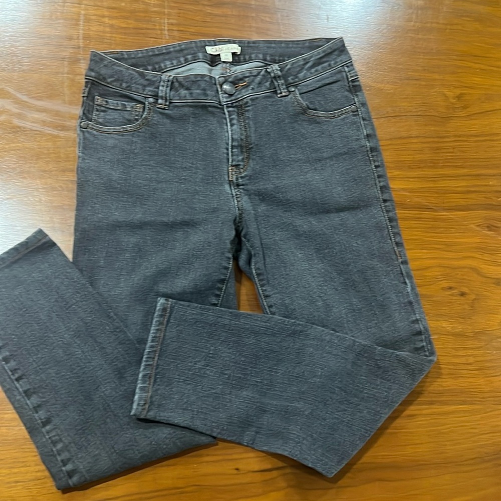 Cabi Jeans Gray Black